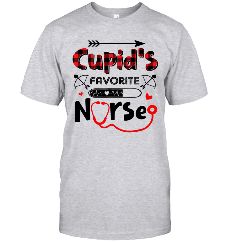 Cupid's Favorite Nurse Valentine's Day Nursing Medical Shirt