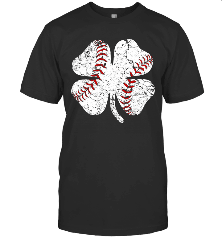 Baseball St Patricks Day Gift Boy Men Catcher Shamrock Shirt