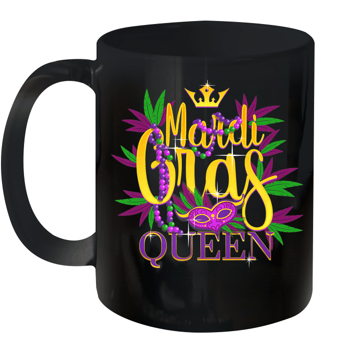 Mardi Gras Queen 2020 Fun Costume Gift For Mardi Gras Mug