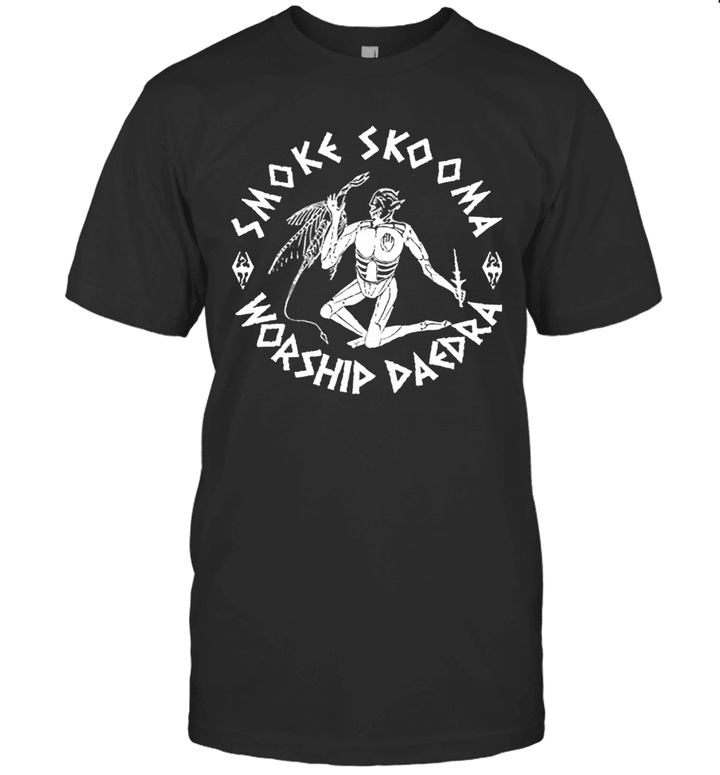 Smoke Skooma Worship Daedra Shirt