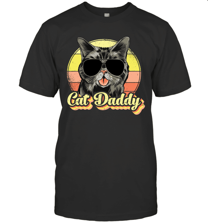 Cat Daddy, Funny Cat Lover Gift For Men, Best Cat Dad Ever Shirt