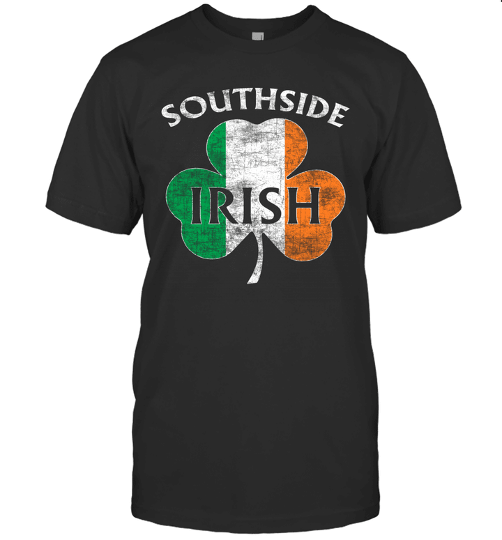 Chicago Southside Irish Flag St Patrick's Day Shirt