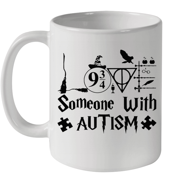 Potter Love Someone With Autism Awareness Gift Mug
