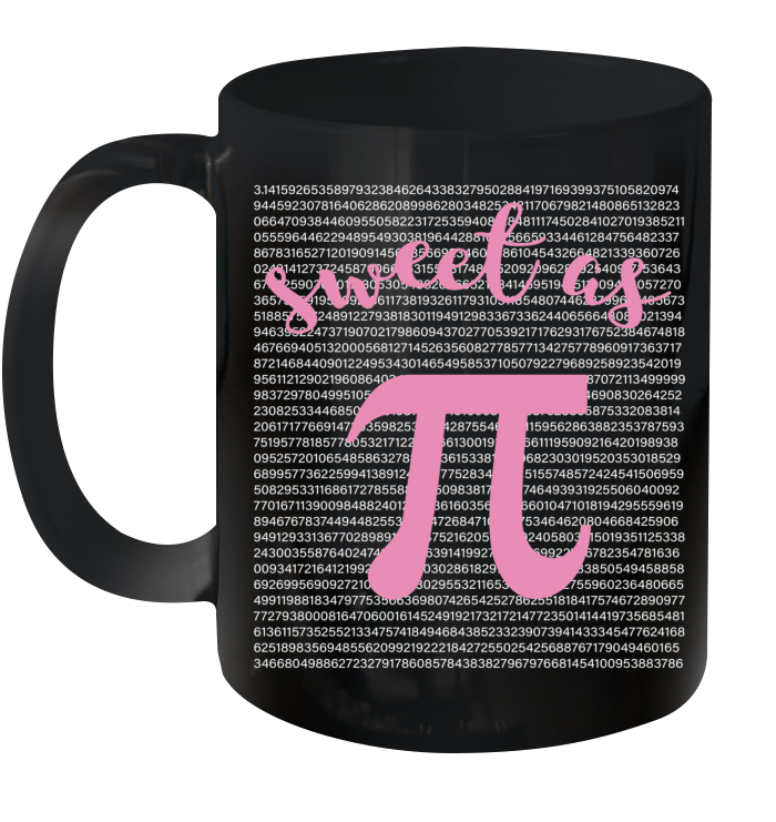 Sweet As Pi Funny Math Teacher Mathematics Student Mug