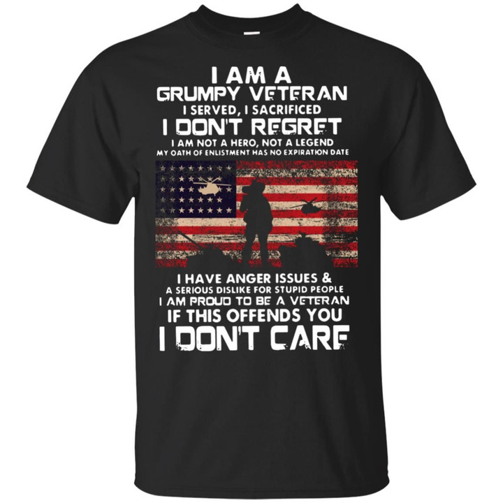 I am a Grumpy Veteran Shirt