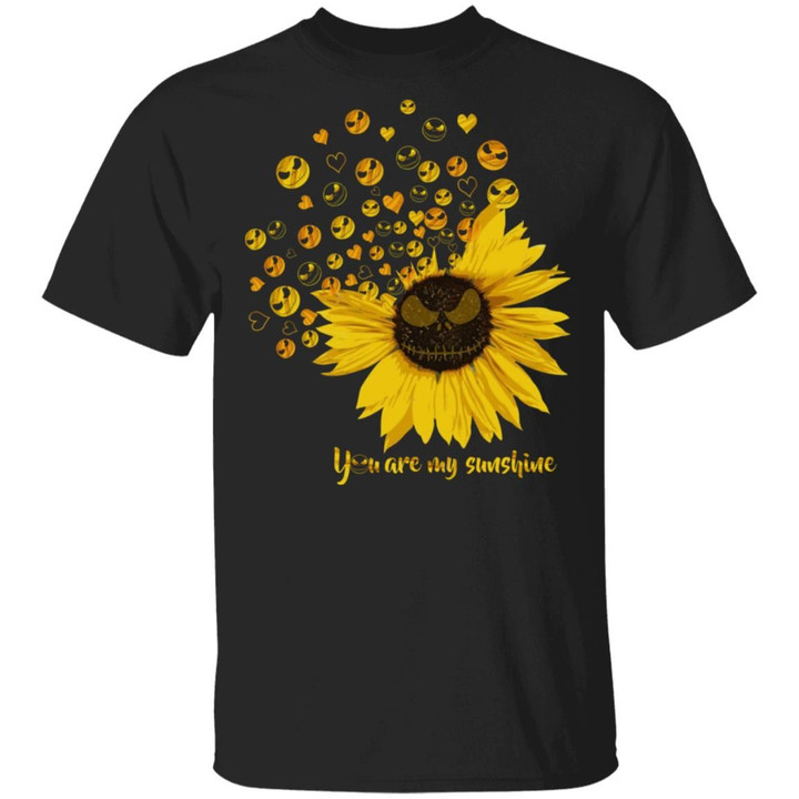 Jack Skellington Sunflower You Are My Sunshine Shirt
