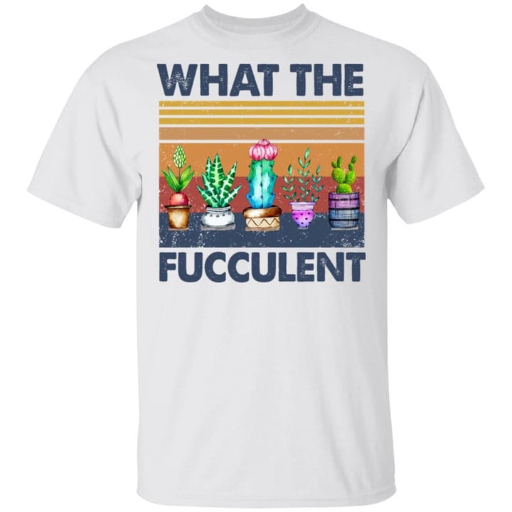 Cactus What The Fucculent Vintage Shirt