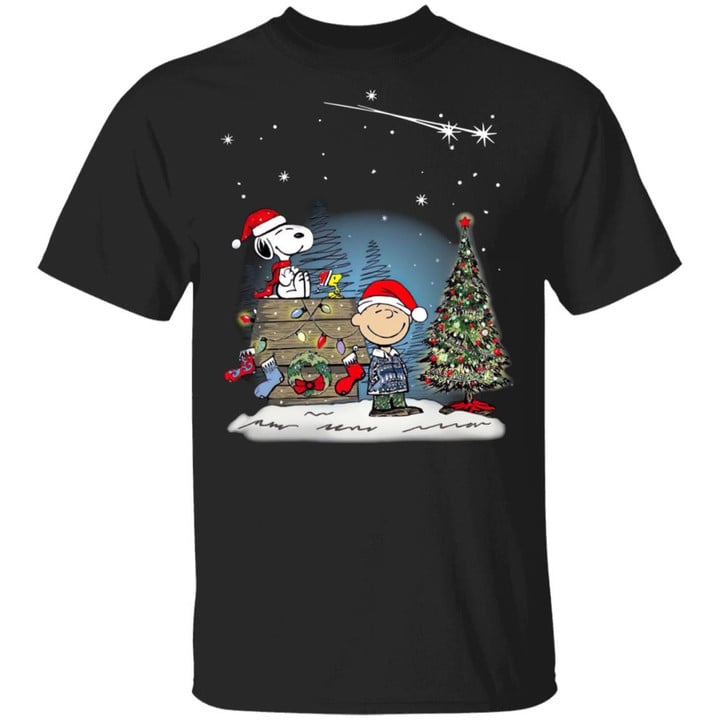 Snoopy And Charlie Brown Merry Christmas
