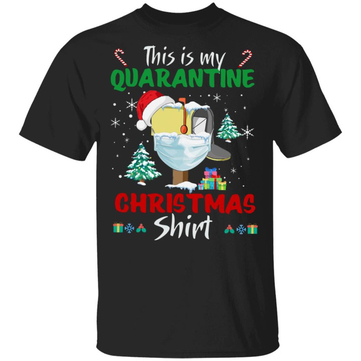 This Is My Quarantine Christmas Mailbox t-shirt