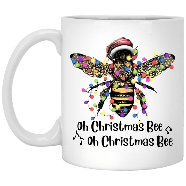 Bee Santa Oh Christmas Bee Oh Christmas Bee Light Mug Xmas Gifts Coffee Mugs