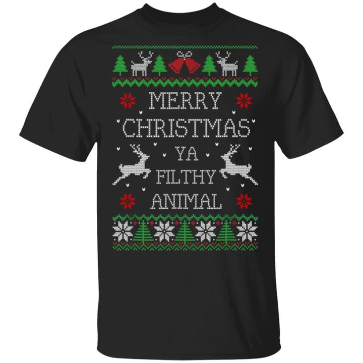 Merry Christmas Animal Filthy Ya Shirt Xmas 2020 Gifts