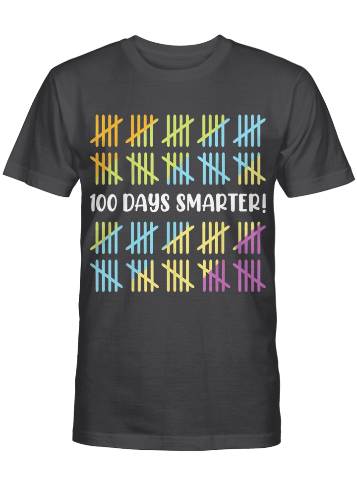 100 Days Smarter School Celebration 100 Days Of School T-Shirt