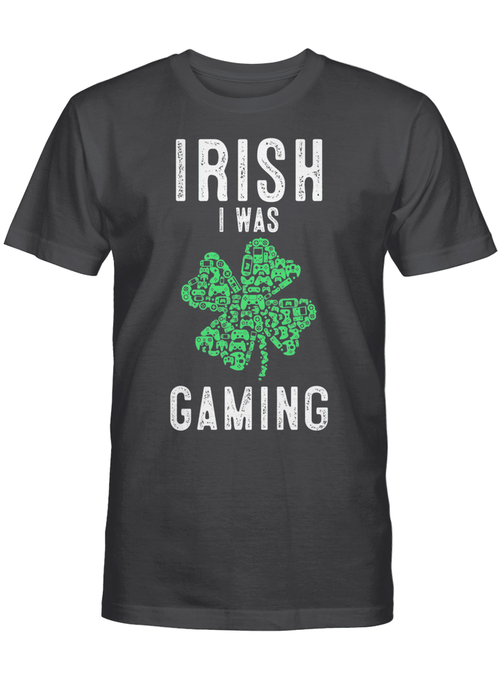 Video Gamer Saint Patricks Day Gaming Lucky Gamer For Boys T-Shirt