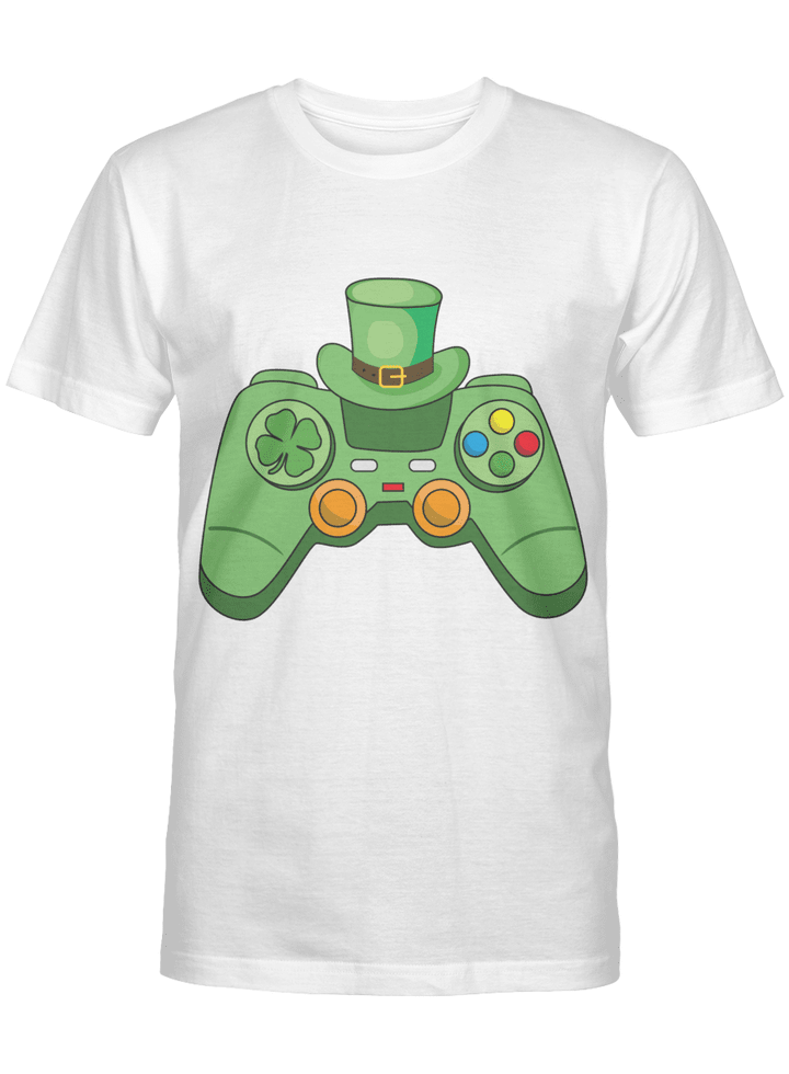 Video Game Gaming St Patricks Day Gamer Boys St. Patty's Day T-Shirt