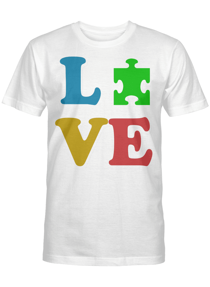 Love Autism Autism Awareness Gifts Shirt