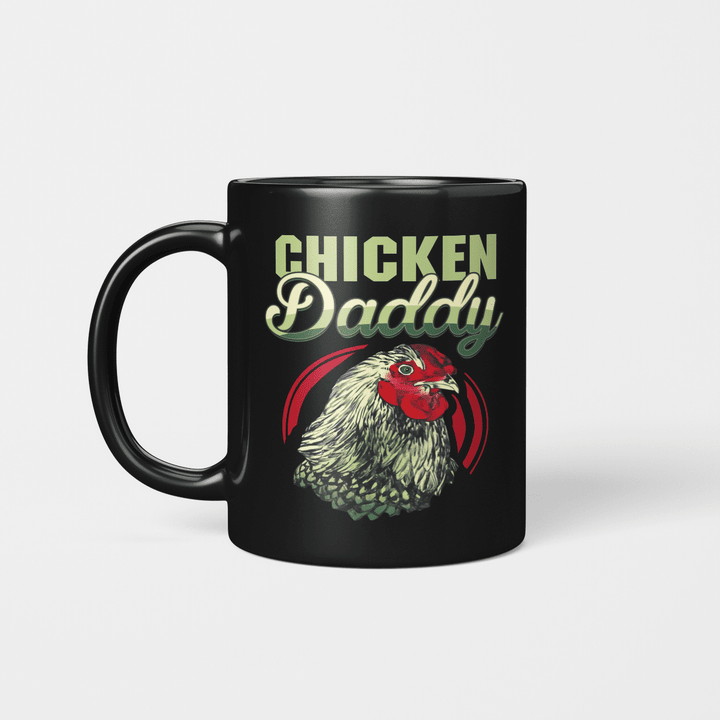 Chicken Daddy Chicken Dad Farmer Gift Poultry Farmer Father's Day Gifts Mug