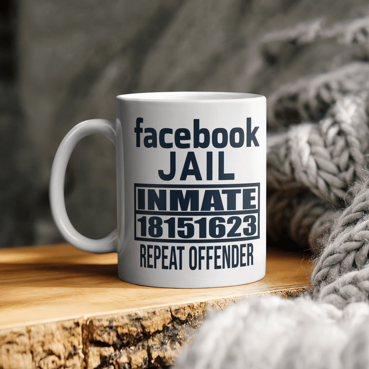 Facebook Jail Inmate 18151623 Repeat Offender Mug
