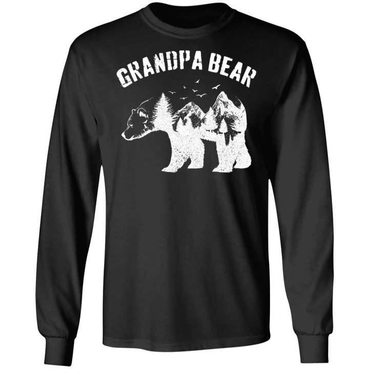 Grandpa Bear Funny Father’s Day Gift Papa Best Men Dad Joke Shirt