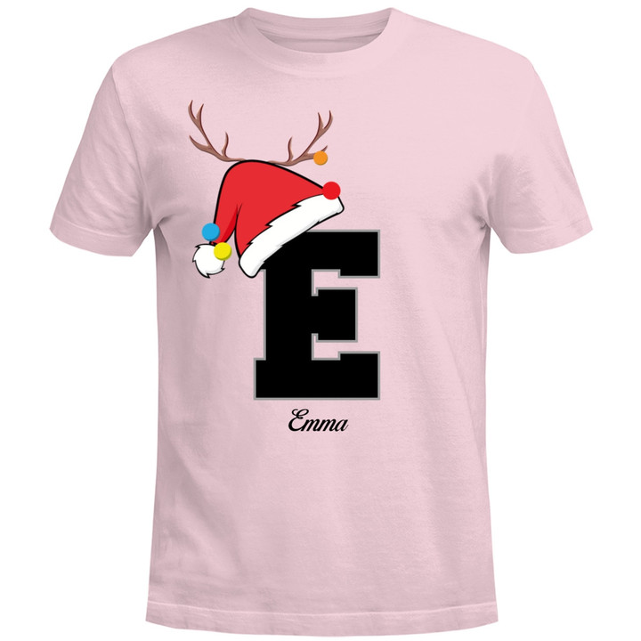 Christmas Custom Name Initial Personalized Shirt, Sweatshirt, Hoodie - Christmas Gift