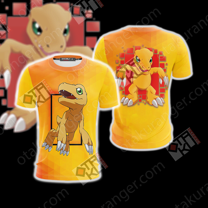 Digimon - Greymon Unisex 3D T-shirt