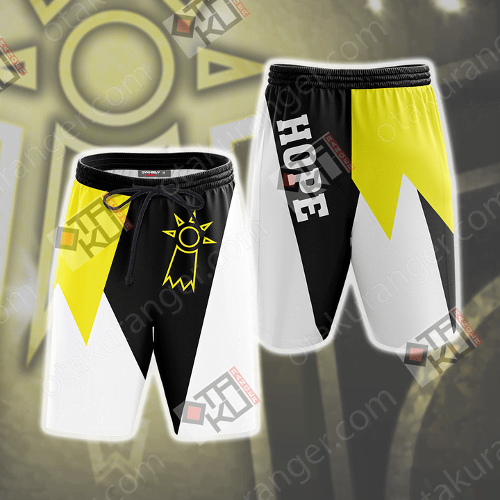 Digimon - The Crest Of Hope New Version 3D Beach Shorts