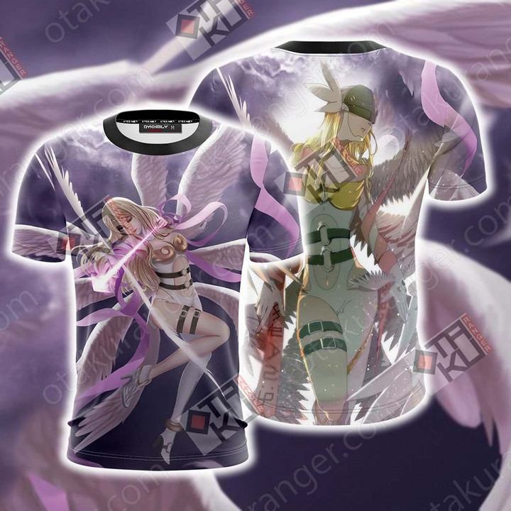 Digimon Angewomon Unisex 3D T-shirt