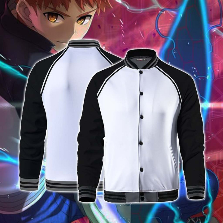 Fate/Stay Night Shirou Emiya Cosplay Baseball Jacket