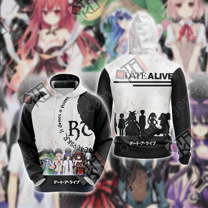 Date A Live Unisex 3D Hoodie