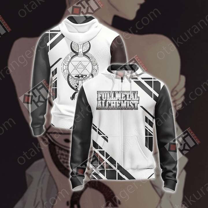 Fullmetal Alchemist - Riza Hawkeye Tattoo Unisex Zip Up Hoodie Jacket