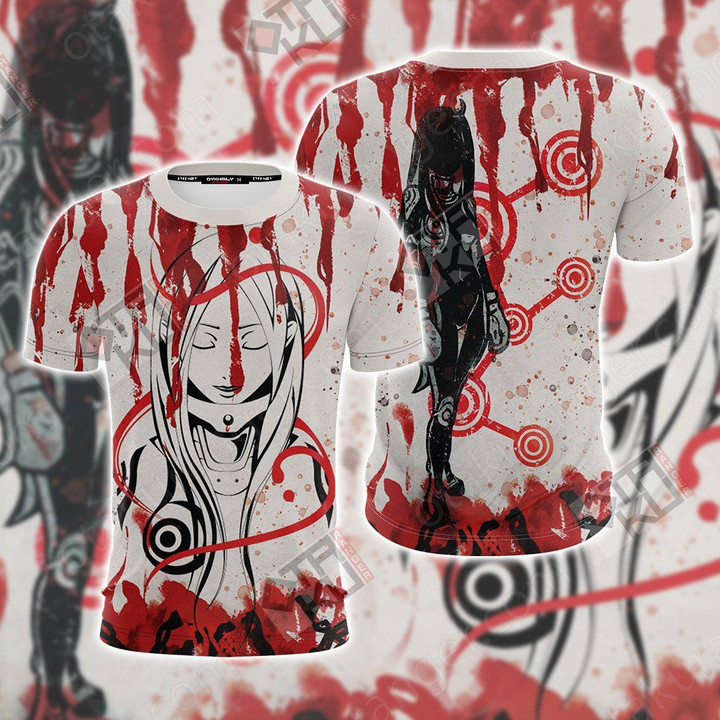 Deadman Wonderland Shiro Unisex 3D T-shirt