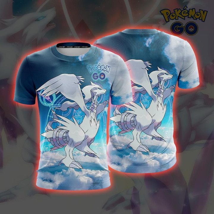 Pokemon Go Reshiram Unisex 3D T-shirt