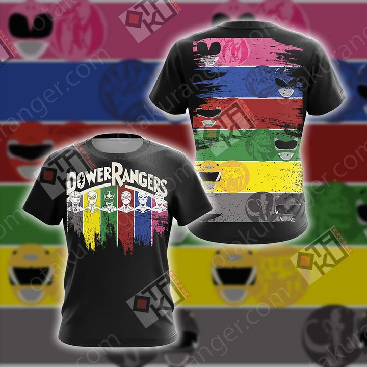 Power Rangers New Collection Unisex 3D T-shirt