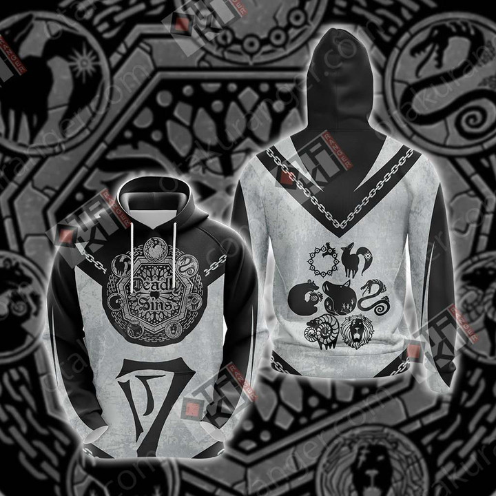 The Seven Deadly Sins New Style Unisex 3D Hoodie