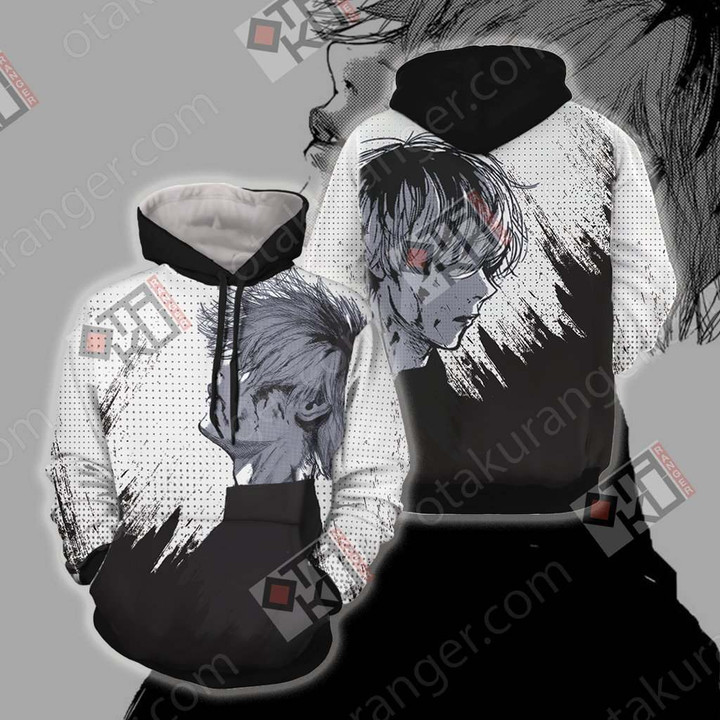 Tokyo Ghoul - Kaneki Ken New Style Unisex 3D Hoodie