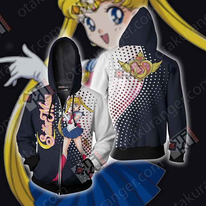 Sailor Moon Zip Up Hoodie Jacket