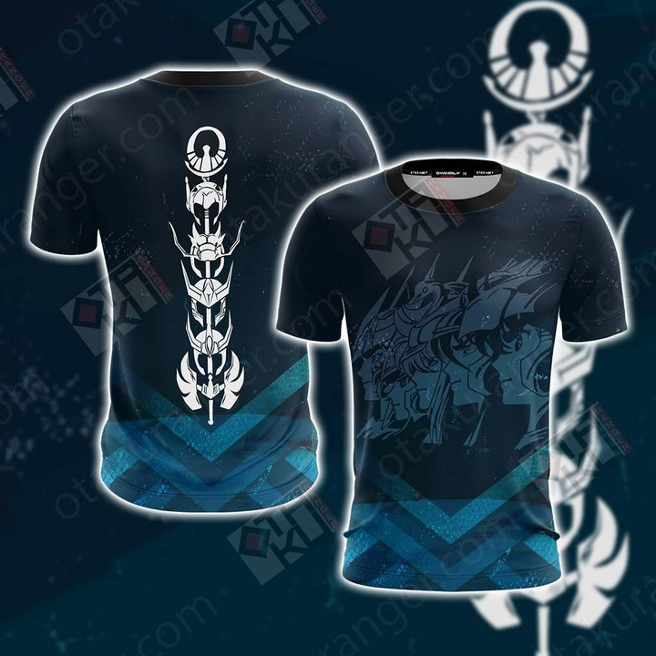Saint Seiya Symbol Unisex 3D T-shirt
