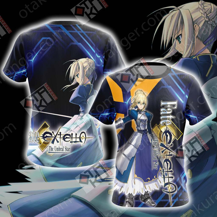 Fate/Extella: The Umbral Star Unisex 3D T-shirt