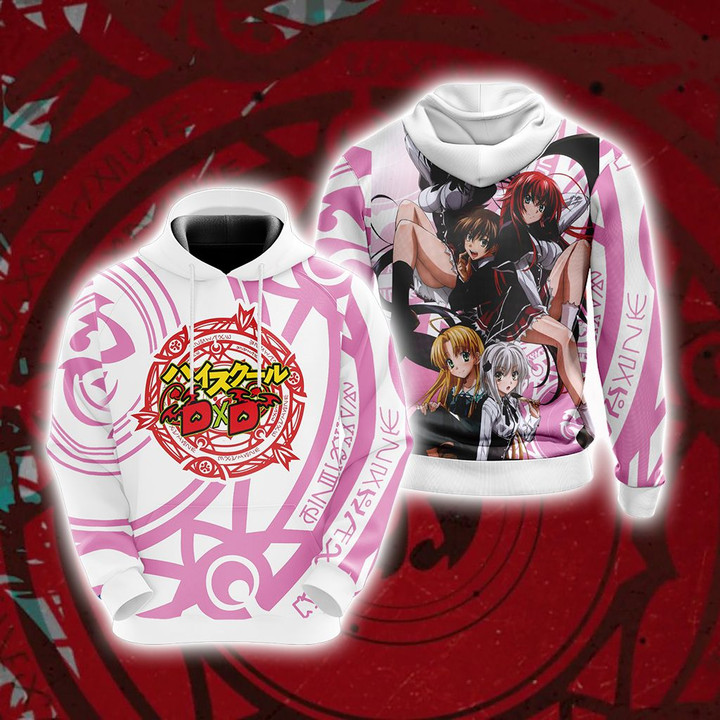 High School DxD- Characters New Style Unisex 3D Hoodie