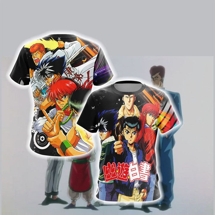 Yu Yu Hakusho -  Team Urameshi Unisex 3D T-shirt
