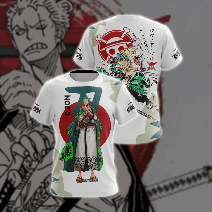One Piece Zoro New Unisex 3D T-shirt