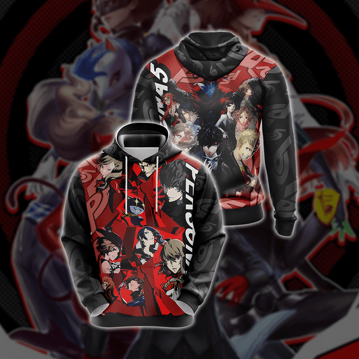 Persona 5 - Character Unisex 3D Hoodie