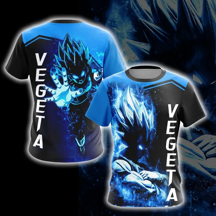 Dragon Ball Vegeta Unisex 3D T-shirt