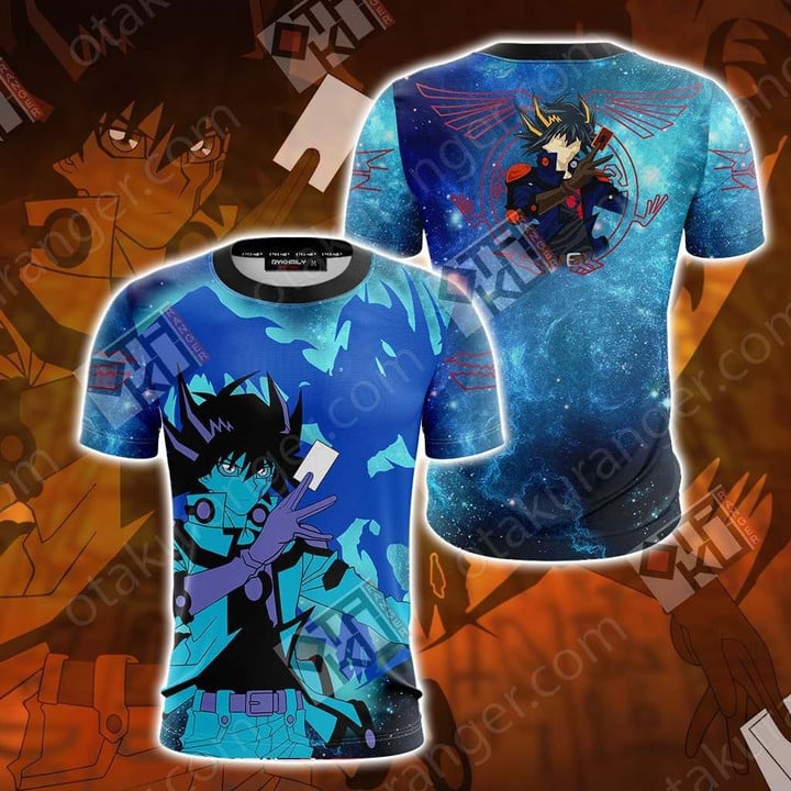 Yu-Gi-Oh! Yusei Fudo And Stardust Dragon Unisex 3D T-shirt
