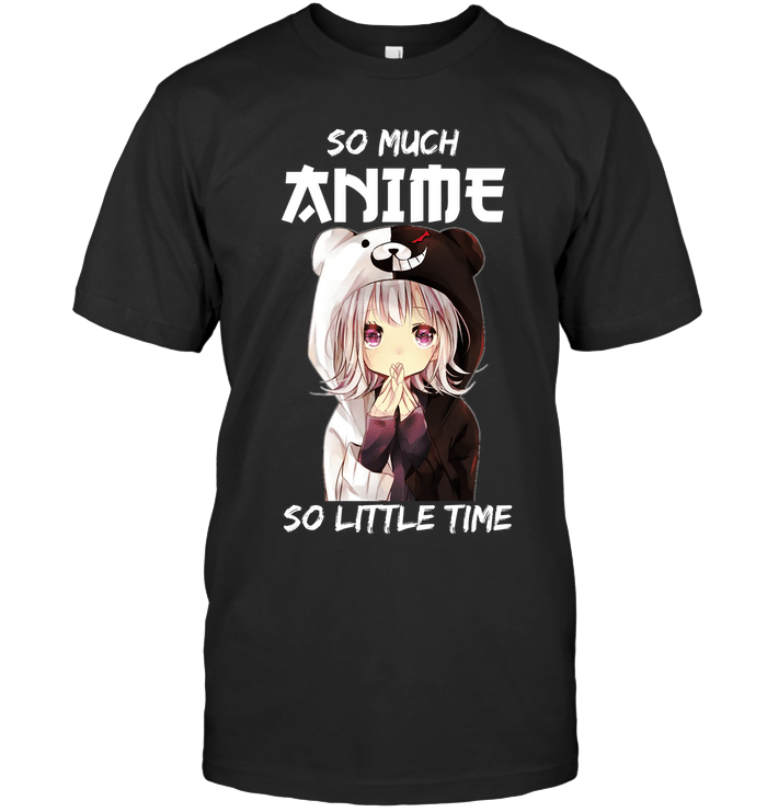 So much anime so little time anime girl T-Shirt