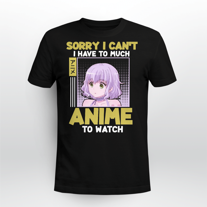 Sorry I can't I have to much anime to watch