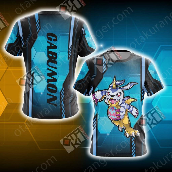 Digimon Gabumon Unisex 3D T-shirt