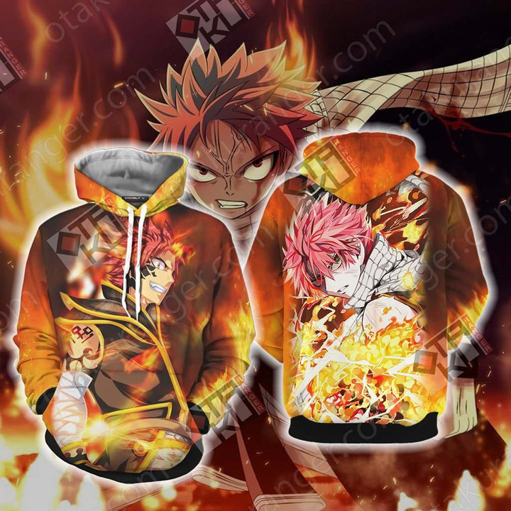 Fairy Tail: Dragon Cry Natsu Dragneel New Look 3D Hoodie