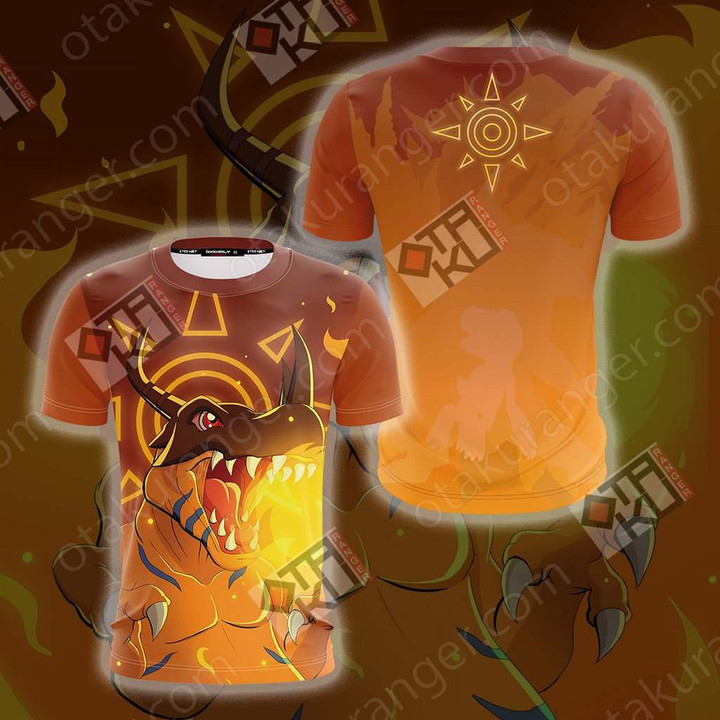 Digimon Greymon 3D T-shirt