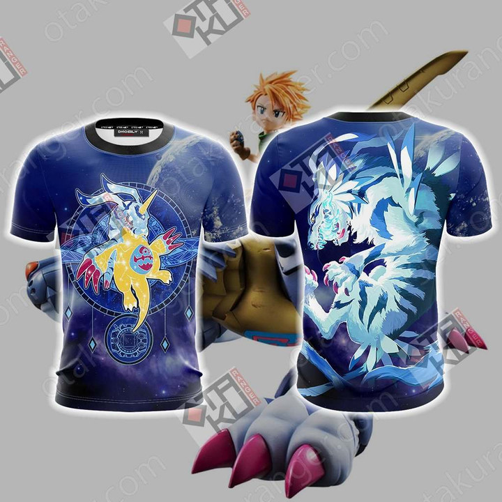 Digimon New Garurumon 3D T-shirt