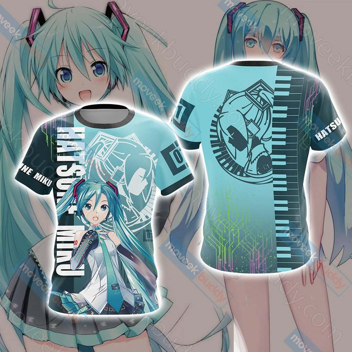 Hatsune Miku New Collection Unisex 3D T-shirt